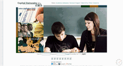 Desktop Screenshot of capitoluniversity.us